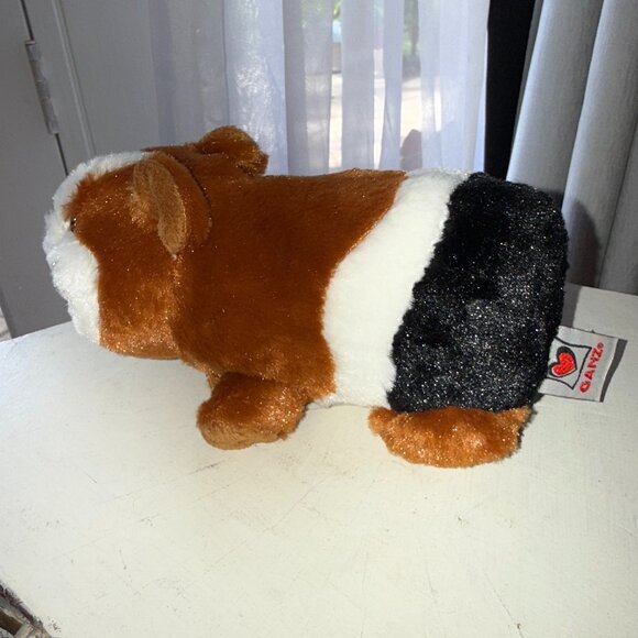 Webkinz Ganz Guinea Pig Hamster White Tan Plush Stuffed Animal EUC Furry Calico - Picture 1 of 11